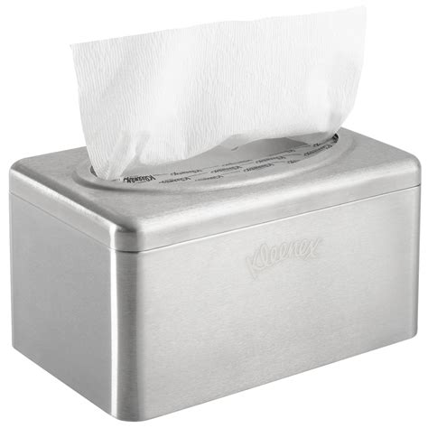 kimberly-clark kleenex 09924 stainless steel box|kleenex folded box towel dispenser.